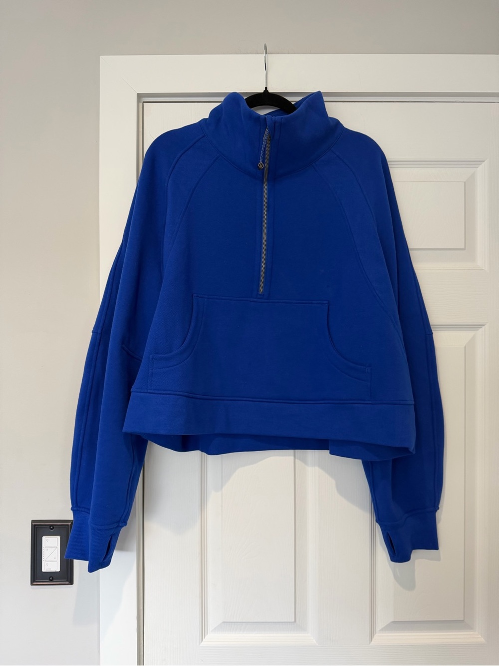 Auth. ✅ Lululemon Scuba Funnel Neck in “College Cobalt” Size XL/XXL💙